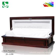 best-selling elegant full couch wood casket